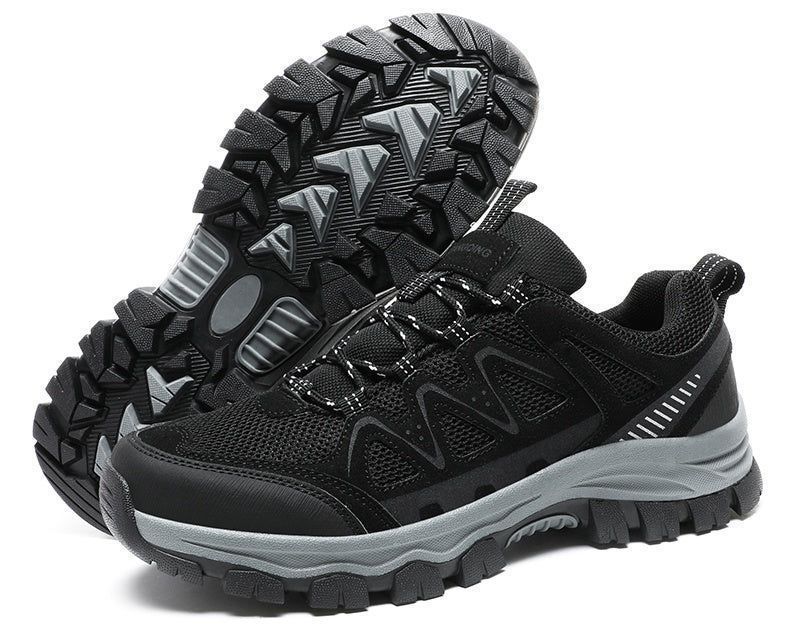Men’s Athletic Work Shoes – Arch Support, Wide Toe Box, Breathable, Lightweight, Non-Slip, Built for Hiking & Outdoor Use